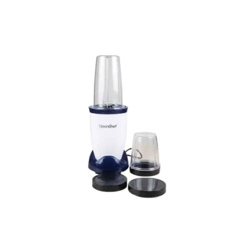 Greenchef Nutri Smash 400W White Mixer Blender with 2 Jars