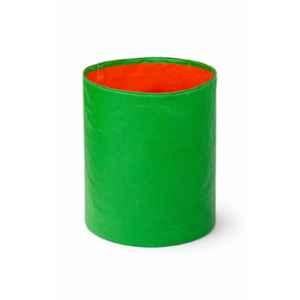 India Green Innovative 12x16 inch 220GSM HDPE Green Round UV Treated Grow Bag for Deep Root Plants (Pack of 10)
