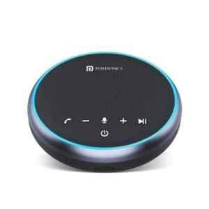 Portronics Talk One Noise Cancellation Black Conference Speaker with 5M Microphone Coverage & 360 deg Voice Coverage, POR 1386