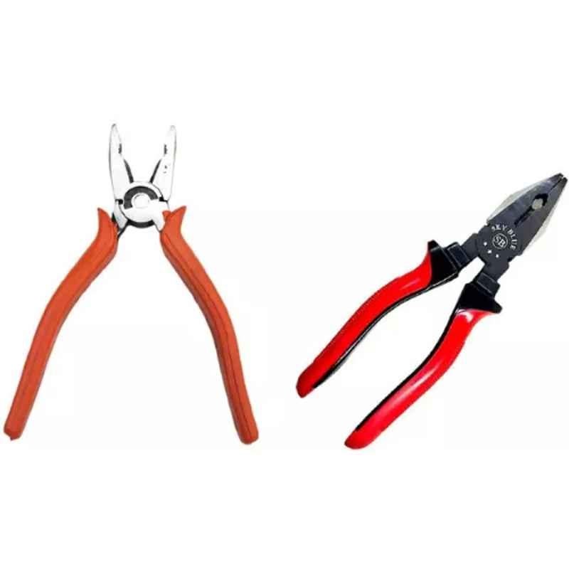 Sky Blue 2 Pcs 7.8 inch Groove Plier Combo, SBE_PLIER COMBO_513