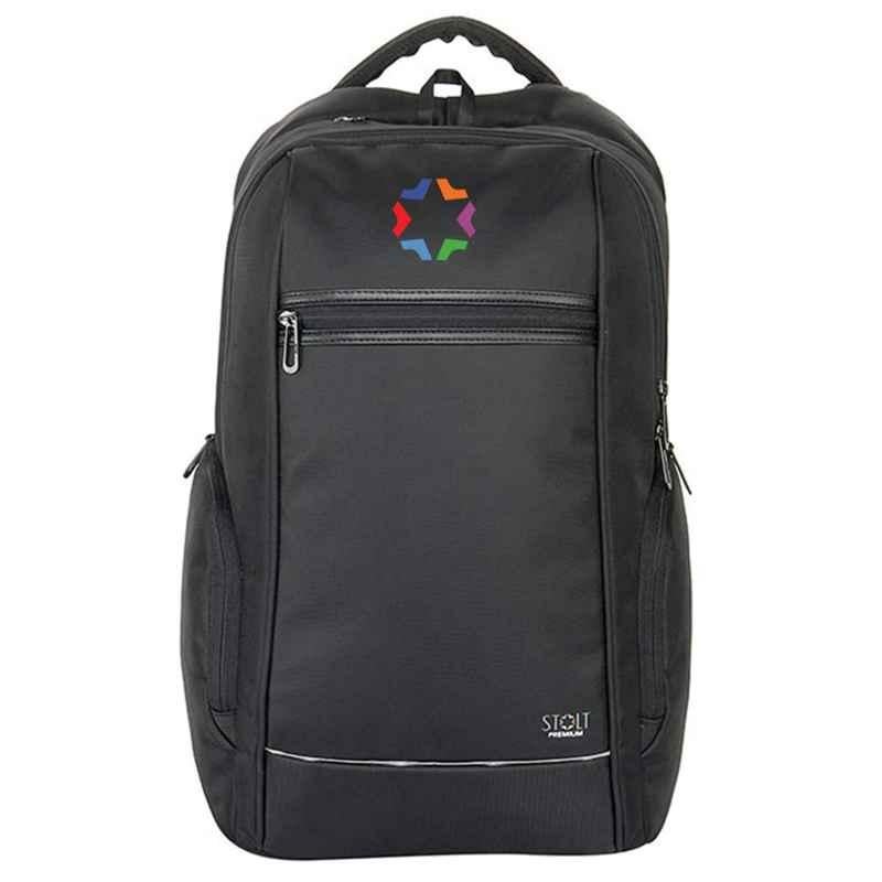Stolt Prime Polyester 50-60L Black Waterproof Backpack