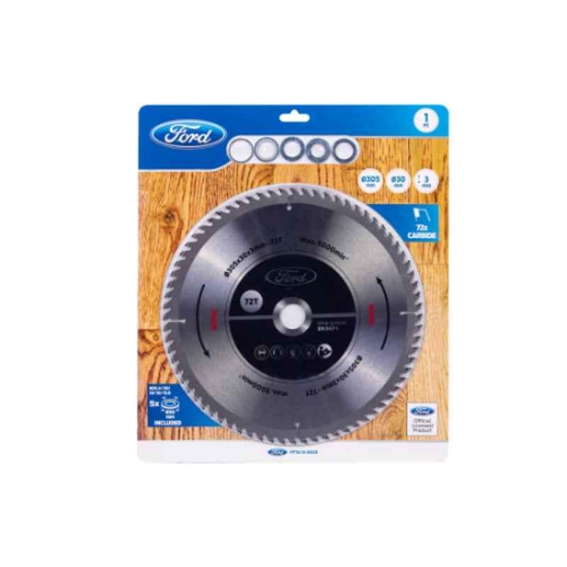 Ford FPTA-12-0020 305x30x2mm 72T Carbide Tipped Circular Saw Blade for Wood Cutting