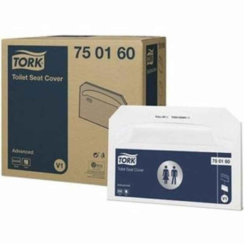 Tork Toilet Seat Cover Paper, White, 5000 Pcs/Carton
