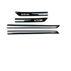SureStrive 4 Pcs Decal Name Graph Side Door Car Beading Set for Maruti Suzuki Alto800 All Model