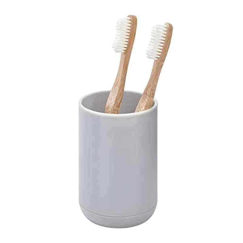 Idesign Plastic Grey Toothbrush Holder, 28533