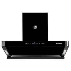 Faber Apollo 1600m3/hr 90cm Black Heat Autoclean Wall Mounting Chimney, 330.0735.028
