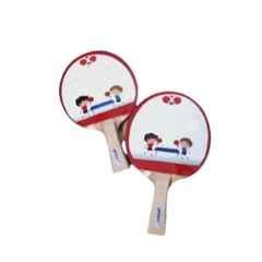 Fairbizps 428g Brown Table Tennis Racquet (Pack of 2)