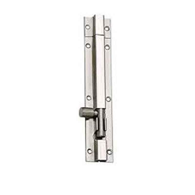 Nixnine 4 inch Stainless Steel Tower Bolt Security Door Latch Lock, SS_LTH_A-511_4IN_1PS