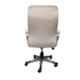 Caddy PU Leatherette Light Cream Adjustable Office Chair with Back Support, DM 86 (Pack of 2)
