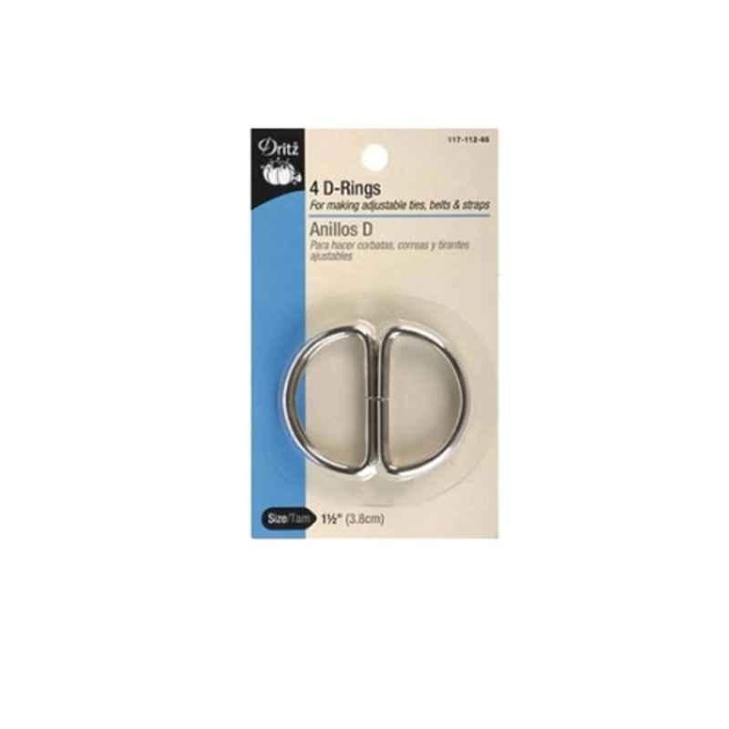 Dritz1-1/2 inch Silver D Ring