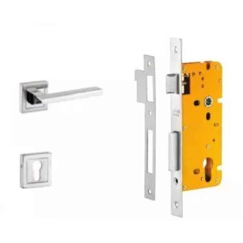 Dorset ML Series Piera Stainless Steel Patina Finish Door Handle Lock Set with