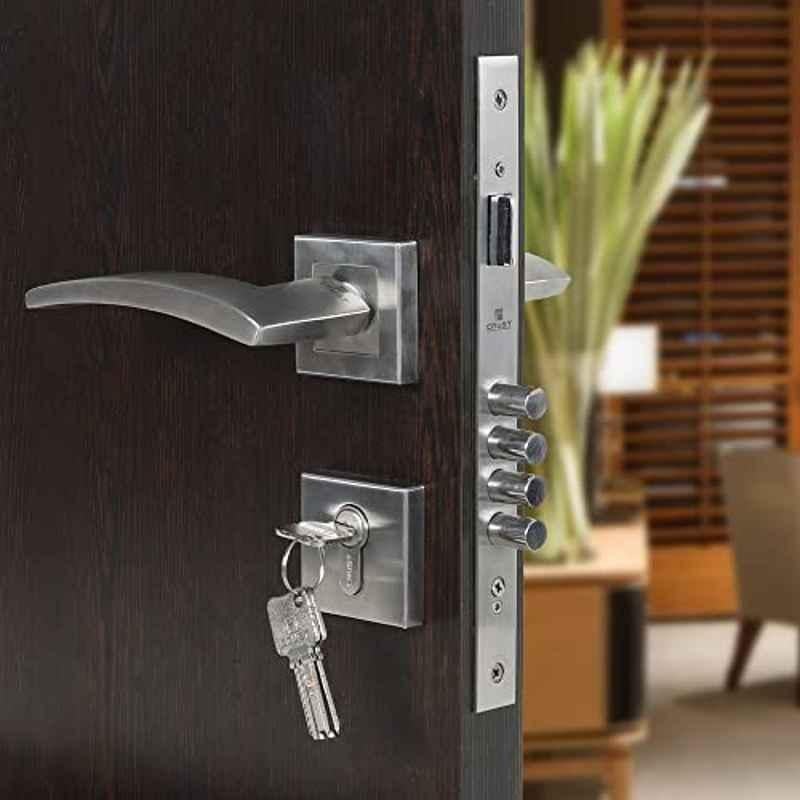 Buy Voltizi Colt Rose Stainless Steel One Side Key Mortise Door Lock Set with 3 Computer Keys Online At Price 1794