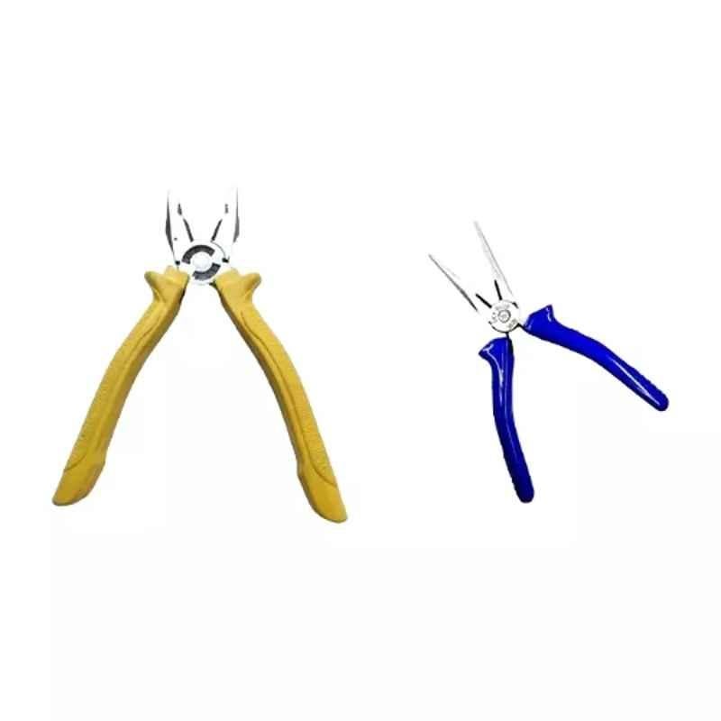 Sky Blue 2 Pcs 7.8 inch Groove Plier Combo, SBE_PLIER_COMBO_MOD_01749