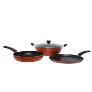 Patsung Special 4 Pcs Aluminium Induction Bottom Cookware Set (Pack of 3)