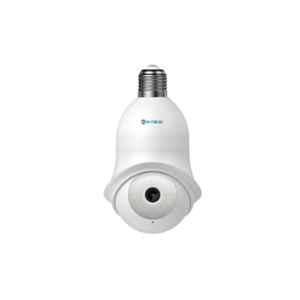 HI Focus 3MP HD Outdoor Pan & Tilt Bulb Smart Wi-Fi Camera with Dual Light, 2 Way Audio & IP65