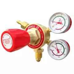 Seema 0.8 Bar Single Stage Heavy Duty Double Gauge Acetylene Gas Pressure Regulator, S.S.DG.HD.ACT-2