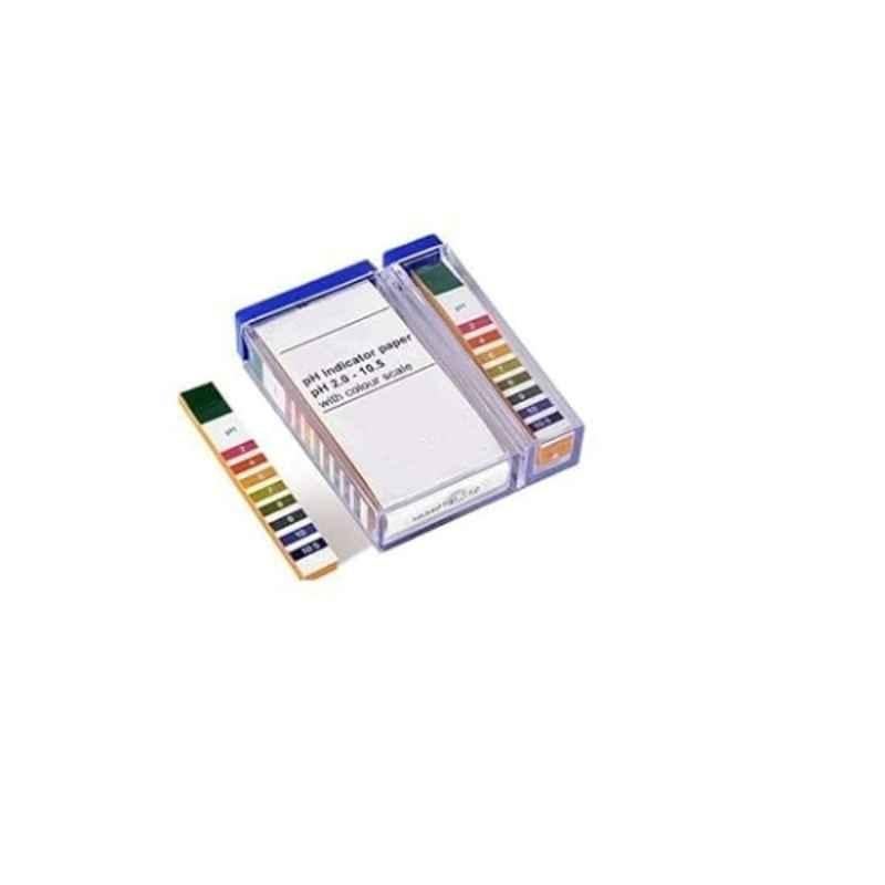 Rasayan 10 Pcs 2.0-10.5 pH Wide Range pH Indicator Litmus Paper Set