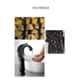 Bassino 12 inch Brass Black Swan Single Handle Hot & Cold Wash Basin Mixer Tap, BTT_2048