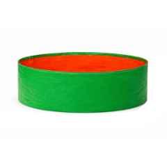 India Green Innovative 15x6 inch 220GSM HDPE Green Round UV Treated Grow Bag for Nursery Plants (Pack of 5)
