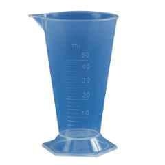 Polylab 50ml Polypropylene Conical Measure, 81152 (Pack of 12)