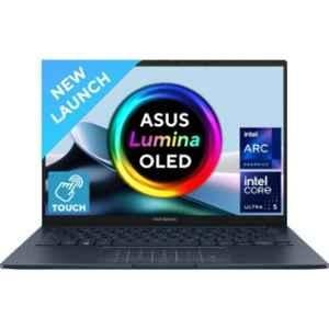 Asus UX3405MA-PZ962WS ZenBook 14 2024 Thin & Light Ponder Blue Laptop with Intel Core Ultra 9 185H 32GB/1TB SSD/Windows 11 Home & 14 inch OLED Display, 90NB11R3-M00XN0