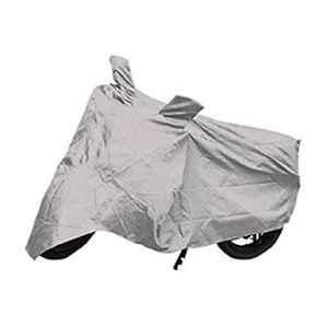 Mobidezire Polyester Silver Bike Body Cover for Bajaj Pulsar NS DTS-i