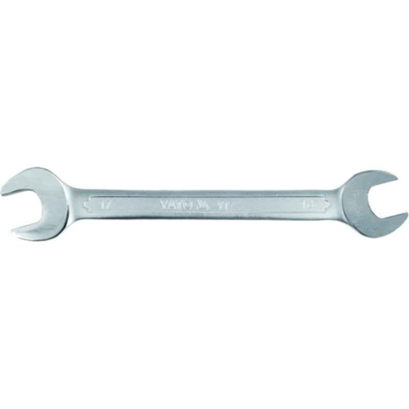 Yato 10 Pcs 19x22mm CrV Double Open End Spanner Set, YT-4811