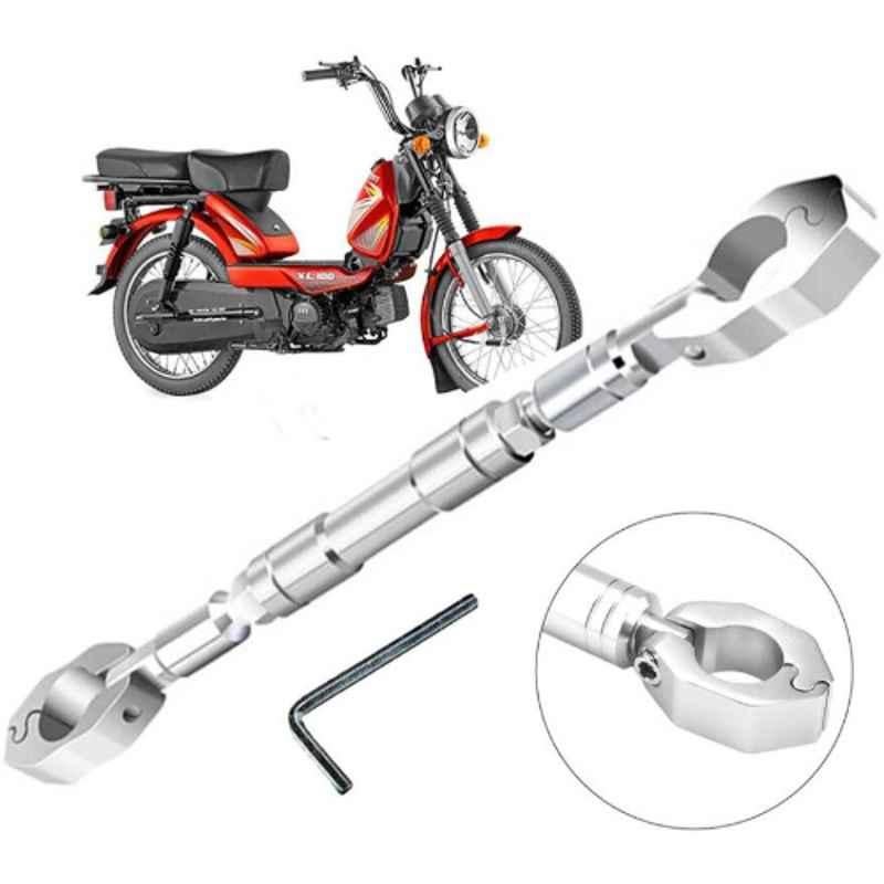 Auto Pearl Aluminium Multicolour Motorcycle Handlebar Middle Rod for XL-100