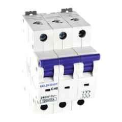 Gold Coast 16A 10kA C Curve Three Pole MCB, GCTP016