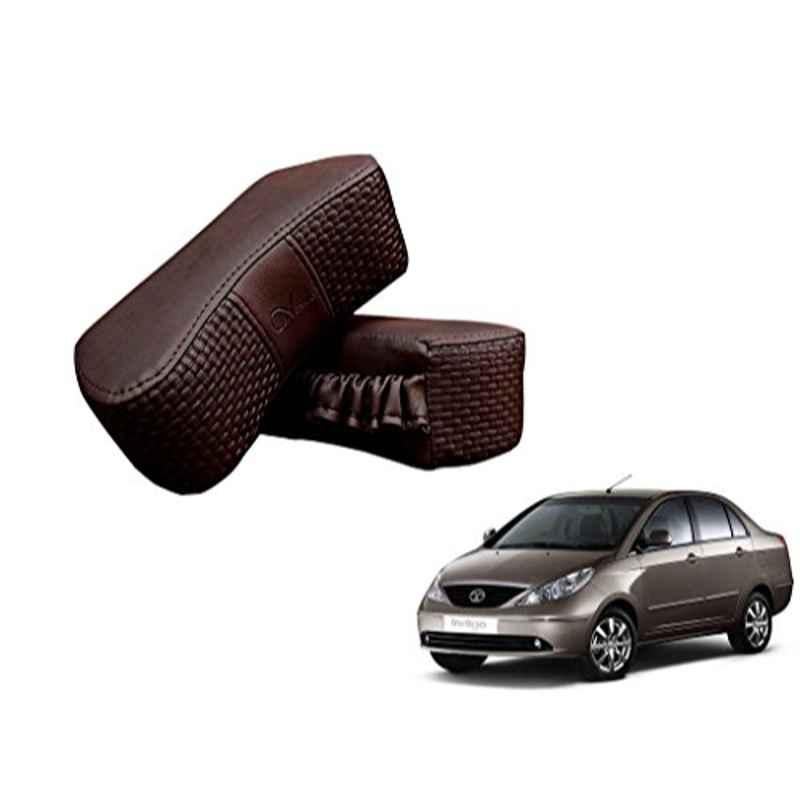 Kozdiko 2 Pcs Memory Foam Cola Neck Rest Cushion Pillow Set for Tata Indigo