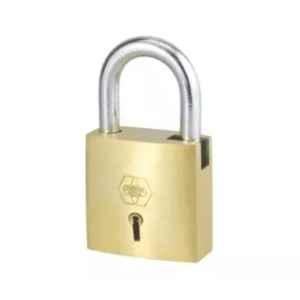 Harrison 30mm Brass Brass & Metallic Finish Padlock with 2 Keys
