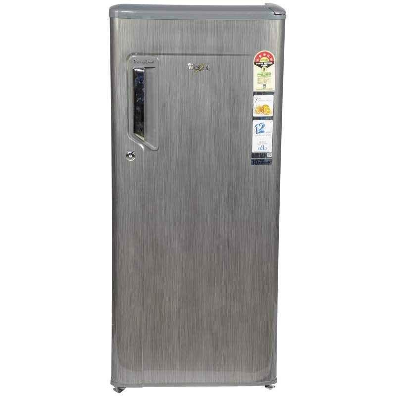 Whirlpool 200 Litre 5 Star Grey Titanium Direct-Cool Single Door Refrigerator, 215 Imfresh PRM 5S (2017)