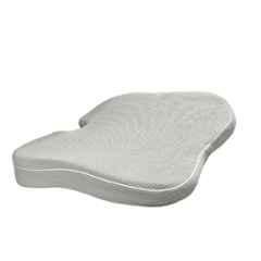 Betterhood Memory Foam Grey Coccyx Seat Cushion for Car, Size: Universal (Pack of 2)