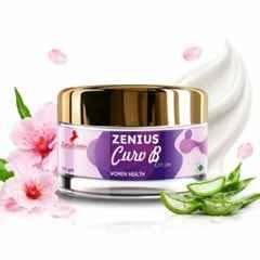 Zenius India 50g Curv B Cream with Ashwagandha, Soybean, Olive Oil, Jojoba Oil & Cream Base for Womens Bust Care