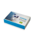 Borosil 100 Pcs 2ml Silicone Clear Screw Neck Vial with 9mm Screw Cap, VC02C109PBS011 (Pack of 10)