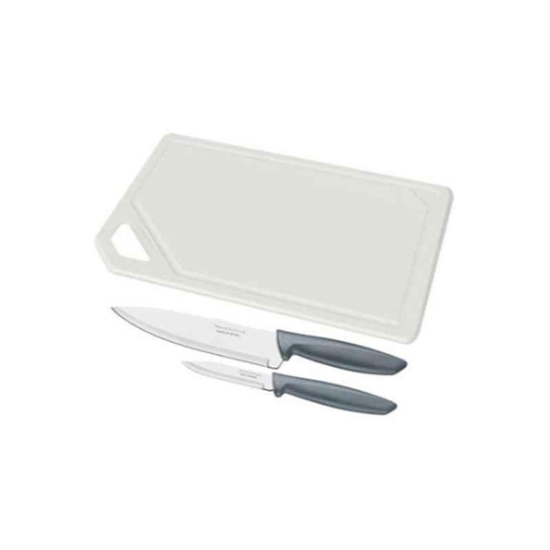 Tramontina Plenus 3Pcs Grey Cutlery Set, 23498614
