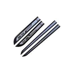 SureStrive 4 Pcs Decal Name Graph Side Door Car Beading Set for Mahindra Tuv300 All Model