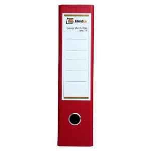 Bindex Red Laminated Office Lever Arch Box File, BNX10A2-Red-L (Pack of 2)