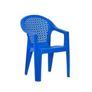 Nilkamal Comfy Plastic Blue Outdoor Chair