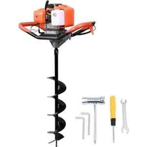 Fieldstar 2 Stroke 52cc Post Hole Digger Earth Auger Machine with 6 inches Bit