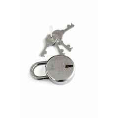 DELKO Rock 50mm 6 Lever Round Padlock with 4 Keys, DPR-0251 (Pack of 6)