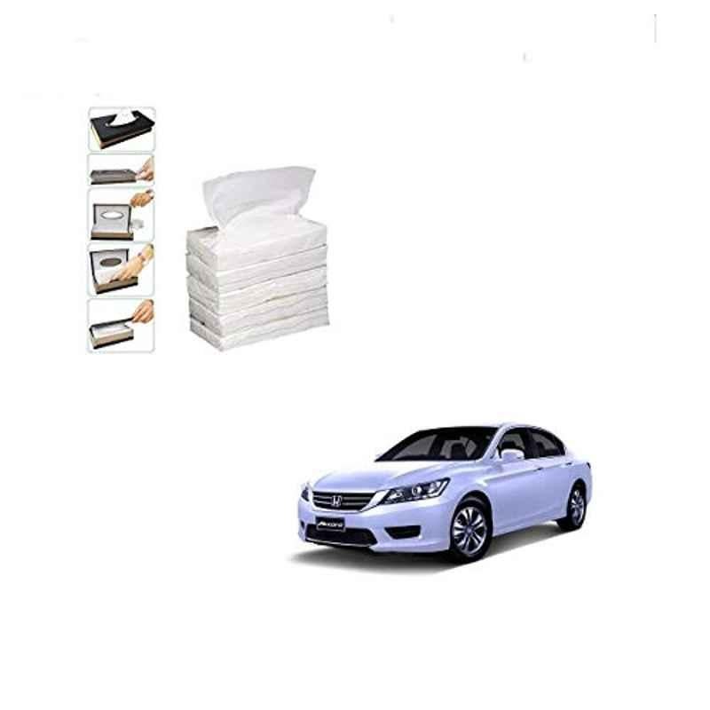 Kozdiko 100 Pulls Dispenser Box Refiller Tissue Paper with 200 Sheets for Honda Accord (Pack of 5)