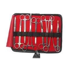 Forgesy 9 Pcs Stainless Steel Dressing Instrument Set for Medical Doctors, X35