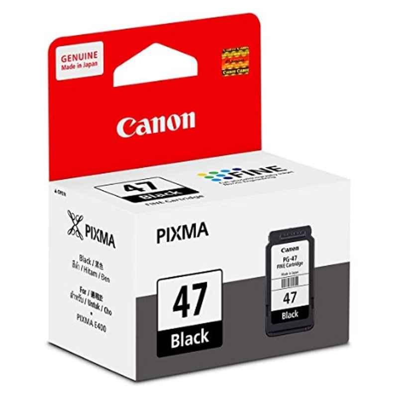 Canon PG 47 PIXMA Black Ink Cartridge