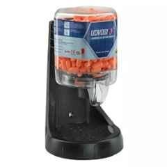 Udyogi UD 250 Black Dispenser with 250 Pairs Polyurethane Foam Orange Ear Plus