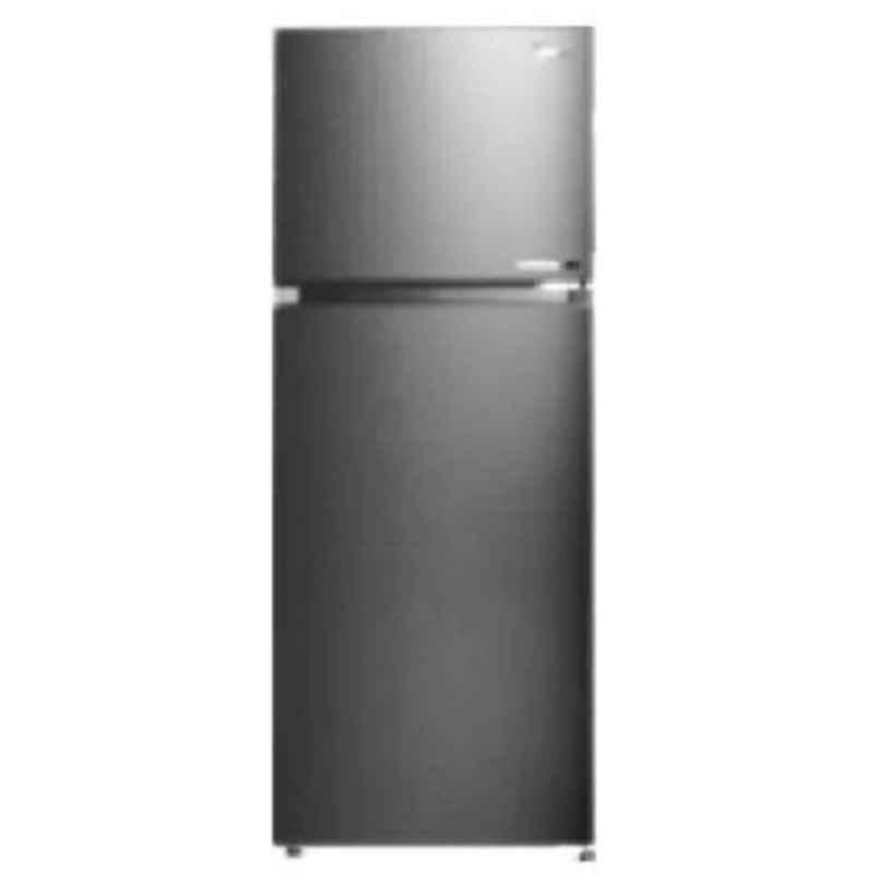 Midea 380L Stainless Steel Double Door Refrigerator