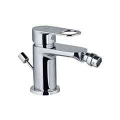 Jaquar Ornamix Prime Black Chrome	 Single Lever 1-Hole Bidet Mixer with 375mm Braided Hose, ORP-BCH-10213BPM