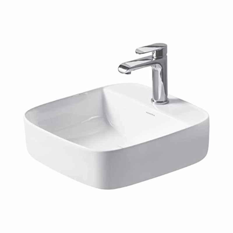 Uken CAMEO 41x40x13.5cm Ceramic White Table Top Wash Basin