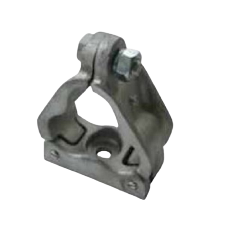 Aftec 25-27mm Trefoil Aluminium Single Fixing Cable Cleat, AATSC-AB