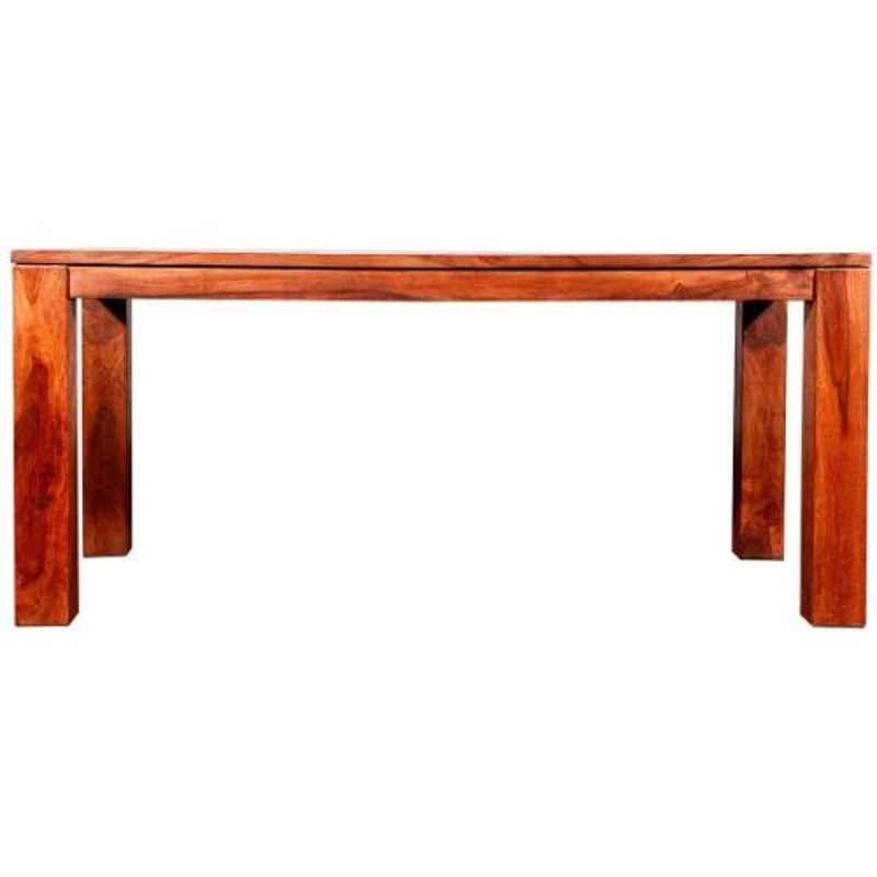 Evok Brown Della 6 Seater Dining Table, IT00022226